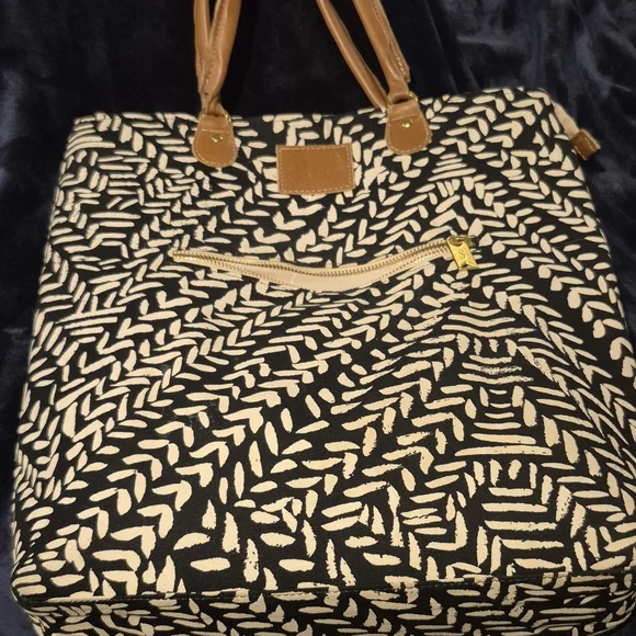 Sseko Kawa Convertible Canvas Leather Backpack/Bag - Picture 3 of 6